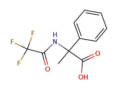 Benzeneacetic acid, a-methyl-a-[(trifluoroacetyl)amino]-
