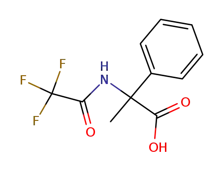 Benzeneacetic acid, a-methyl-a-[(trifluoroacetyl)amino]-