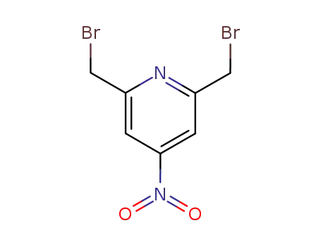 Molecular Structure of 358621-46-2 (2,6-Bis(bromomethyl)-4-nitropyridine)