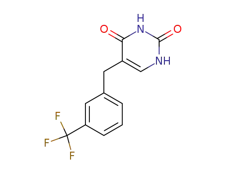5-(3-trifluoromethyl-benzyl)-1<i>H</i>-pyrimidine-2,4-dione