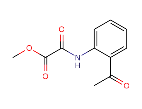 methyl 2-((2-acetylphenyl)amino)-2-oxoacetate