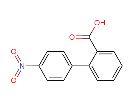 Molecular Structure of 18211-41-1 (4'-NITRO[1,1'-BIPHENYL]-2-CARBOXYLIC ACID)