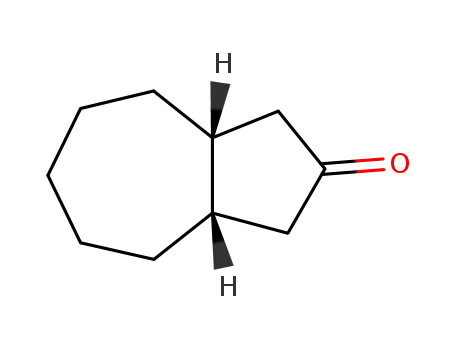 Molecular Structure of 16671-38-8 (2(1H)-Azulenone, octahydro-, cis-)