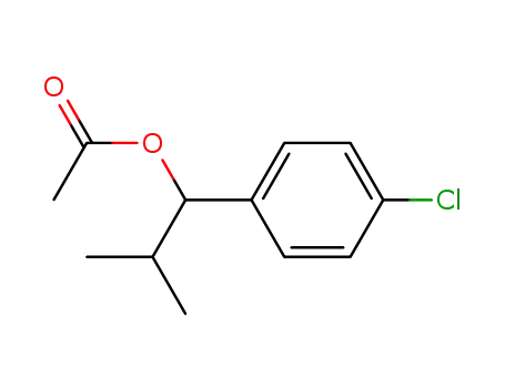 1-(4-chlorophenyl)-2-methylpropyl acetate