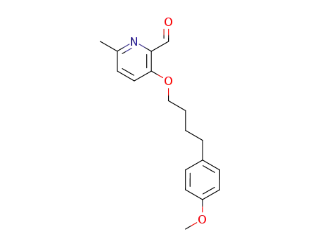 3-[4-(4-Methoxyphenyl)butyloxy]-6-methyl-2-pyridine carboxaldehyde