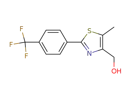 4-Thiazolemethanol, 5-methyl-2-[4-(trifluoromethyl)phenyl]-