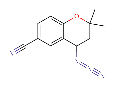 4-azido-6-cyano-3,4-dihydro-2,2-dimethyl-2H-1-benzopyran