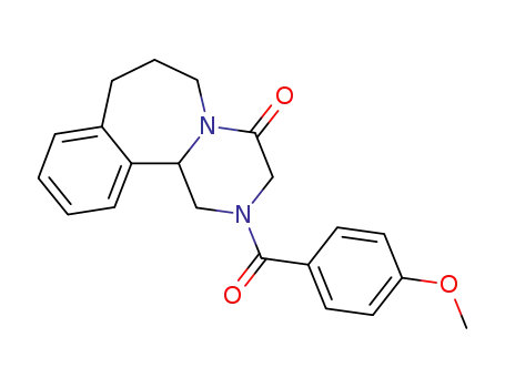 Molecular Structure of 121654-62-4 (2-(4-Methoxy-benzoyl)-2,3,6,7,8,12b-hexahydro-1H-benzo[3,4]azepino[1,2-a]pyrazin-4-one)
