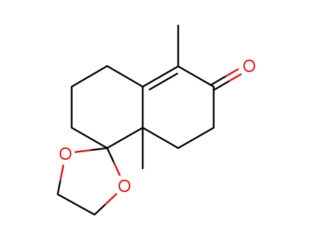 5,5-ethylenedioxy-1,4a-dimethyl-4,4a,5,6,7,8-hexahydro-2[3H]-naphthalenone