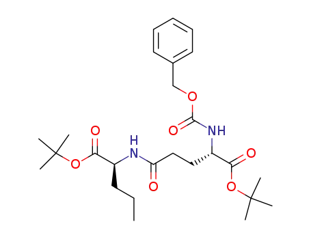 (S)-2-((S)-4-Benzyloxycarbonylamino-4-tert-butoxycarbonyl-butyrylamino)-pentanoic acid tert-butyl ester