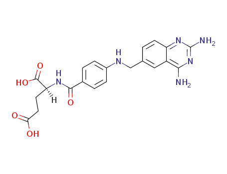 Molecular Structure of 18921-68-1 (Deaza-Aminopterin)