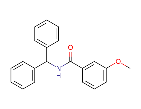 Molecular Structure of 328931-59-5 (N-benzhydryl-3-methoxybenzamide)