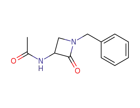 3-acetylamino-1-benzyl azetidin-2-one