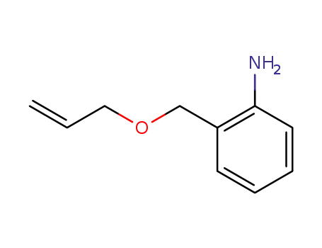 Molecular Structure of 214914-31-5 (2-(allyloxyMethyl)aniline)
