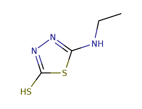 1,3,4-Thiadiazole-2(3H)-thione,5-(ethylamino)-