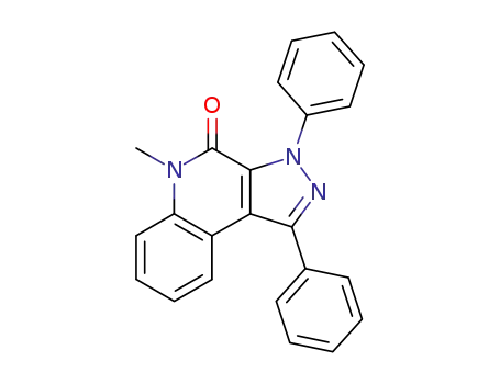 5-Methyl-1,3-diphenyl-3,5-dihydro-pyrazolo[3,4-c]quinolin-4-one