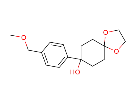 8-(4-Methoxymethyl-phenyl)-1,4-dioxa-spiro[4.5]decan-8-ol