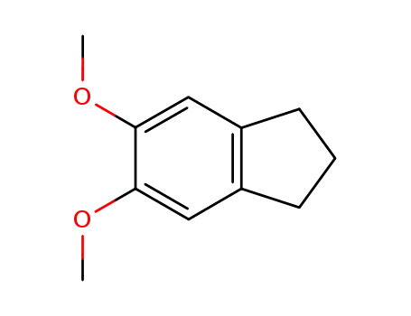 Molecular Structure of 59078-28-3 (5,6-dimethoxyindane)