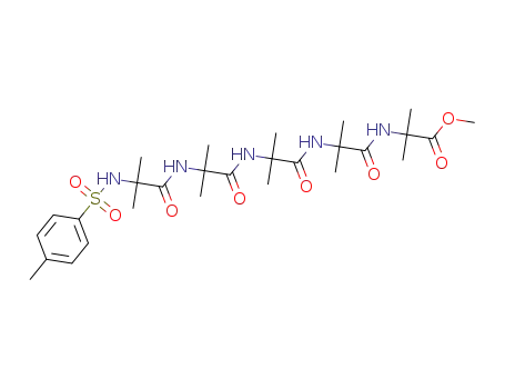 4-톨루엔술포닐-펜타(알파-아미노이소부티릴)메틸 에스테르