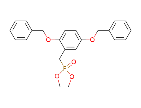 디메틸 [(2,5-DIBENZYLOXY)페닐메틸]포스폰산염