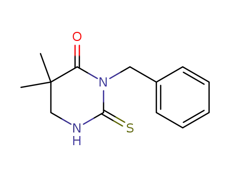 3-benzyl-5,5-dimethyl-2-thioxo-2,3,5,6-tetrahydropyrimidin-4(1H)-one