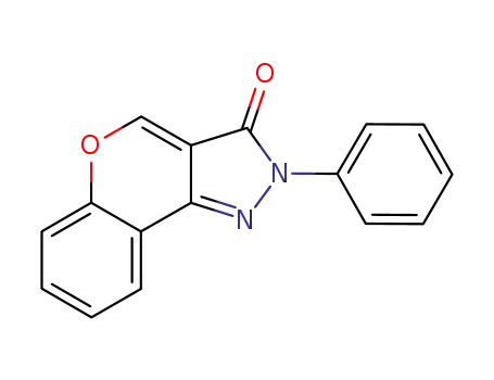 2-phenyl-2<i>H</i>-chromeno[4,3-<i>c</i>]pyrazol-3-one
