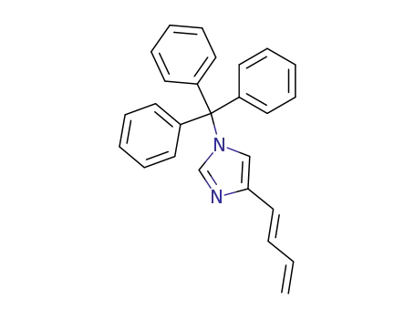 (E)-1-(1-(triphenylmethyl)-1H-imidazol-4-yl)-1,3-butadiene
