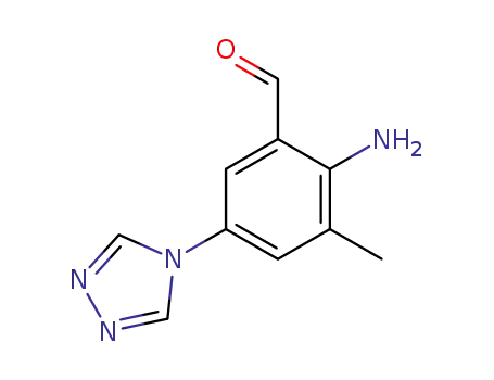 4-(4-amino-3-formyl-5-methylphenyl)-1,2,4-triazole