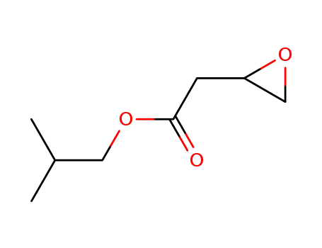 Molecular Structure of 100181-71-3 (isobutyl 3,4-epoxybutyrate)