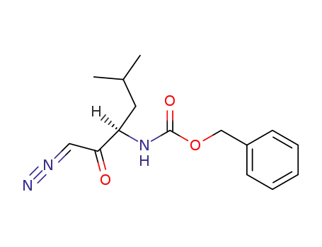 Z-D-Leu-CHN<sub>2</sub>