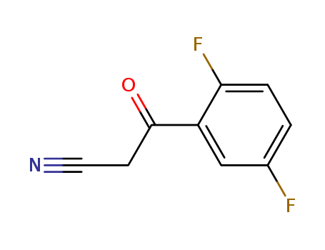 Benzenepropanenitrile,2,5-difluoro-β-oxo-
