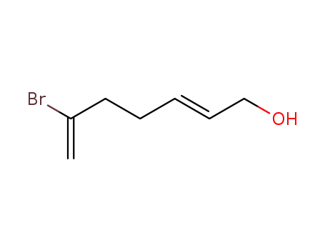 2,6-Heptadien-1-ol, 6-bromo-, (E)-