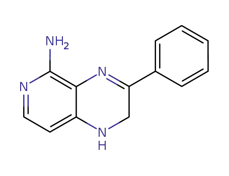 Molecular Structure of 87619-51-0 (3-phenyl-1,2-dihydropyrido[3,4-b]pyrazin-5-amine)