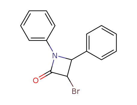3-bromo-1,4-diphenylazetidin-2-one