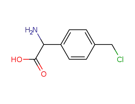 2-(4-(chloromethyl)phenyl)glycine
