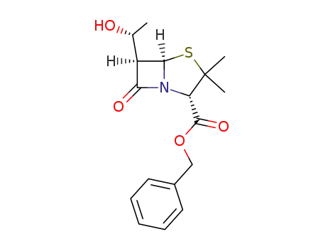 benzyl (2S,5R,6R)-6-<(R)-1-hydroxyethyl>penicillanate