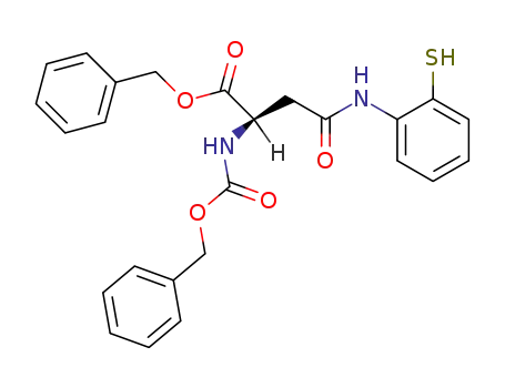 (R)-2-Benzyloxycarbonylamino-N-(2-mercapto-phenyl)-succinamic acid benzyl ester