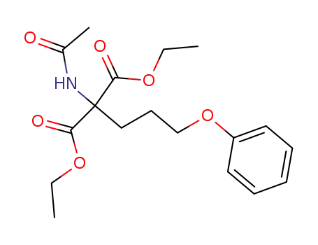 acetylamino-(3-phenoxy-propyl)-malonic acid diethyl ester