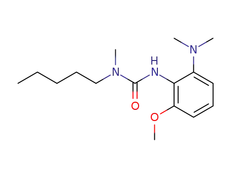 3-(2-Dimethylamino-6-methoxy-phenyl)-1-methyl-1-pentyl-urea