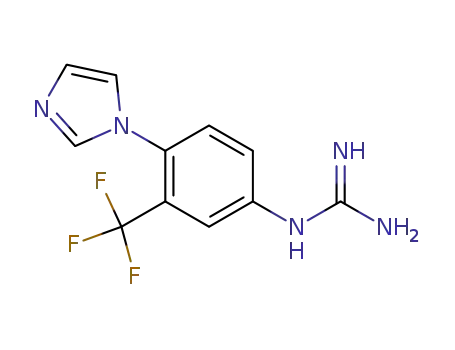 N-(4-Imidazol-1-yl-3-trifluoromethyl-phenyl)-guanidine