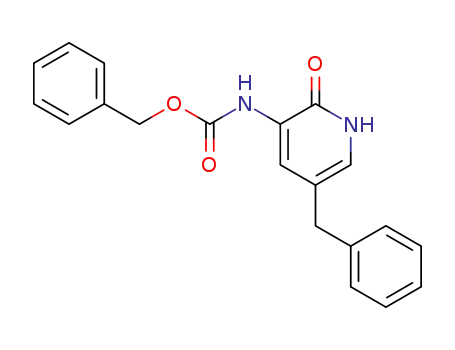 Carbamic acid, [1,2-dihydro-2-oxo-5-(phenylmethyl)-3-pyridinyl]-,
phenylmethyl ester