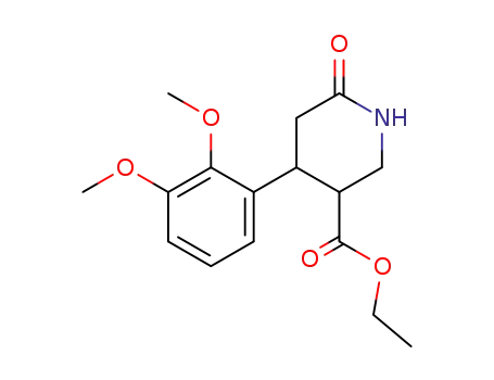 Ethyl 4-(2,3-dimethoxyphenyl)-6-piperidinone-3-carboxylate