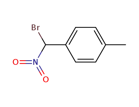 Molecular Structure of 84262-91-9 (Benzene, 1-(bromonitromethyl)-4-methyl-)