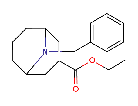 9-Azabicyclo[3.3.1]nonane-3-carboxylic acid, 9-(phenylmethyl)-, ethyl
ester