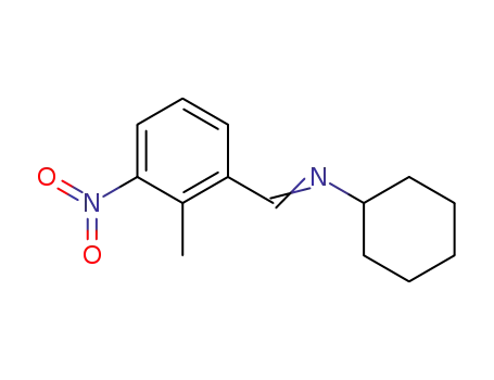 Cyclohexanamine, N-[(2-methyl-3-nitrophenyl)methylene]-