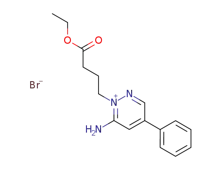 1(6H)-Pyridazinebutanoic acid, 6-imino-4-phenyl-, ethyl ester,
monohydrobromide