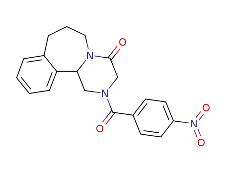 2-(4-Nitro-benzoyl)-2,3,6,7,8,12b-hexahydro-1H-benzo[3,4]azepino[1,2-a]pyrazin-4-one
