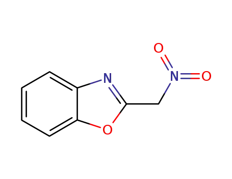 Molecular Structure of 24998-80-9 (Benzoxazole, 2-(nitromethyl)-)