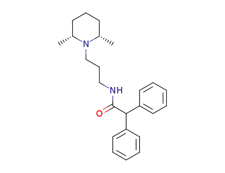 Molecular Structure of 150034-24-5 (2-[3-(2,6-dimethylpiperazin-1-yl)phenyl]-2-phenylpentanamide)