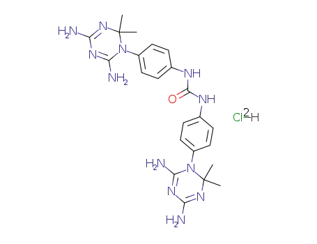 1,3-Bis-[4-(4,6-diamino-2,2-dimethyl-2H-[1,3,5]triazin-1-yl)-phenyl]-urea; hydrochloride